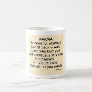Mots et dire la tasse de blanc de 11 onces