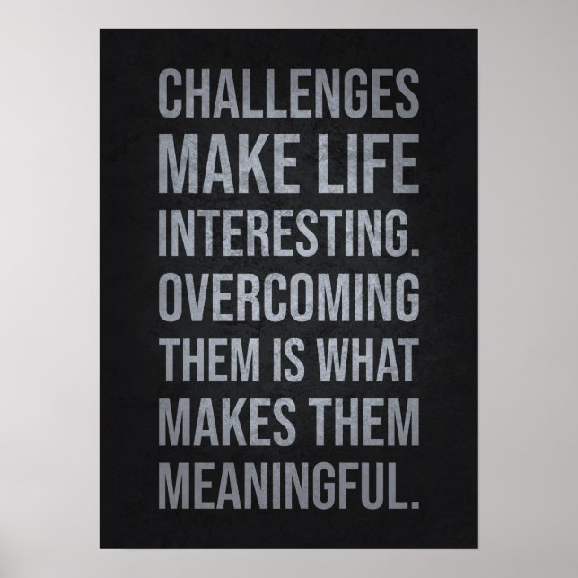 Mots Inspirants - Poster Motivationnel (Devant)
