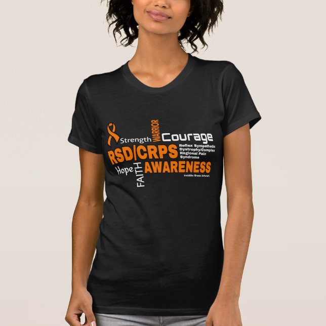 Mots... T-shirt RSD/CRPS (Devant)