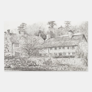 Mottistone Hall Isle of Wight UK 2008 Sticker