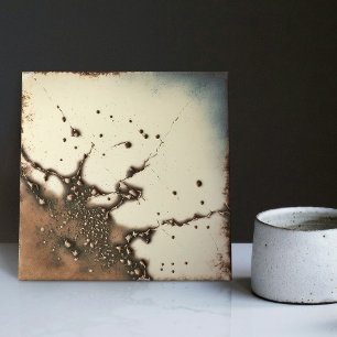 Mottled Marbled Earth Tone Wall Decor Abstract Cer Tile