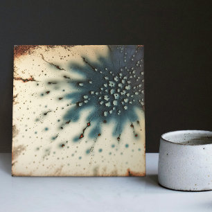 Mottled Marbled Earth Tone Wall Decor Abstract Tile