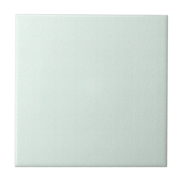 Mottled Pastel Green Ceramic Tile (Front)