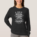 Motto Life Isn't About Waiting For the Storm to Pa T-Shirt<br><div class="desc">Motto Life Isn't About Waiting For the Storm to Pass,  Quote</div>