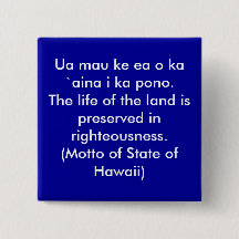 Motto of Hawaii