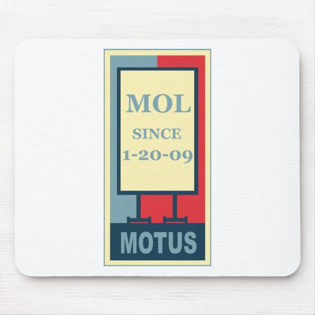 MOTUS ICON: MOL SINCE 1-20-09 MOUSE PAD (Front)