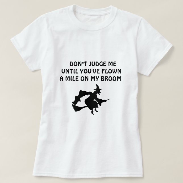 mouche mon T-shirt balai (Design devant)