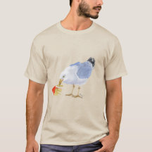 Mouette avec t-shirt frites