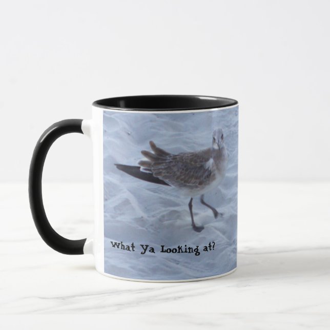 Mouette sur la Mug de plage (Gauche)