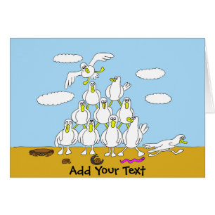 Mouettes dans la bande dessinée de formation