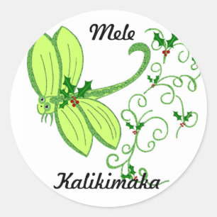Mouflons creux, Mele, autocollants Kalikimaka