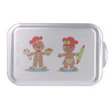 Pan de gâteau de Noël avec pain d'épices Homme et 