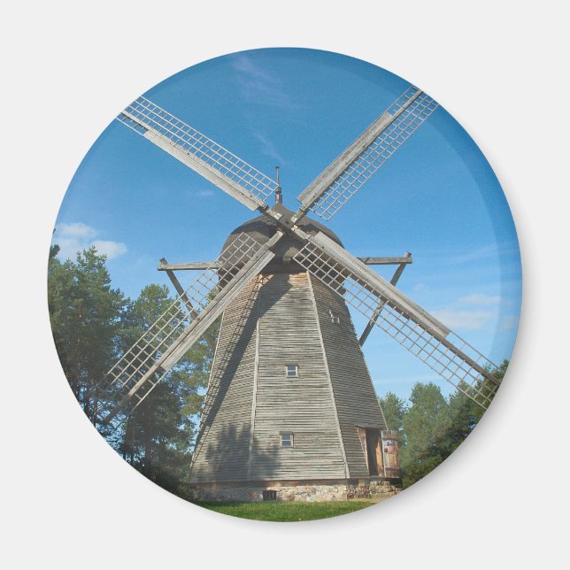Moulin à vent - Aimant (Devant)