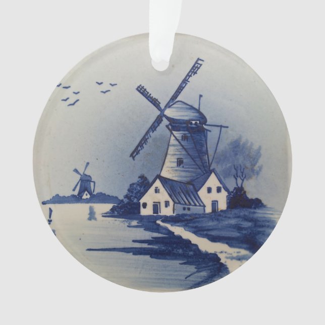Moulin blanc blanc blanc vintage (devant)