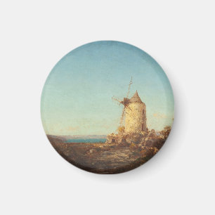 Moulin De Saint-Mitre, Près De Martigues Magnet