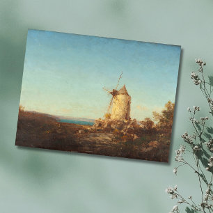 Moulin De Saint-Mitre, Près De Martigues Postcard