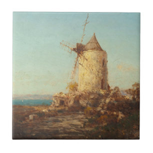 Moulin De Saint-Mitre, Près De Martigues Tile