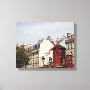 Moulin Rouge ! Paris, France, photographie, toile