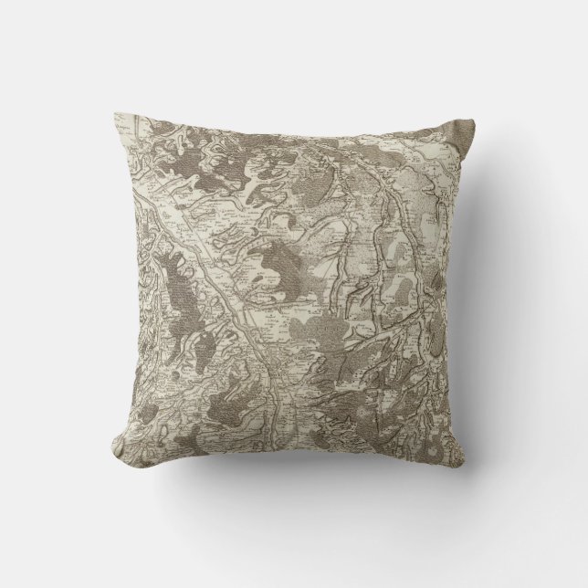 Moulins Throw Pillow (Front)