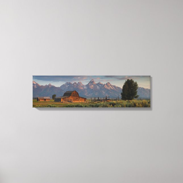 Moulton Barn Canvas Print (Front)