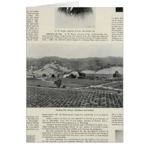 Moulton Hill Winery, California