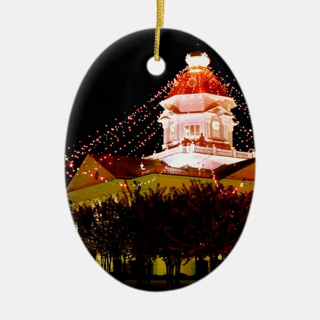 MOULTRIE, GEORGIA CERAMIC ORNAMENT (Front)