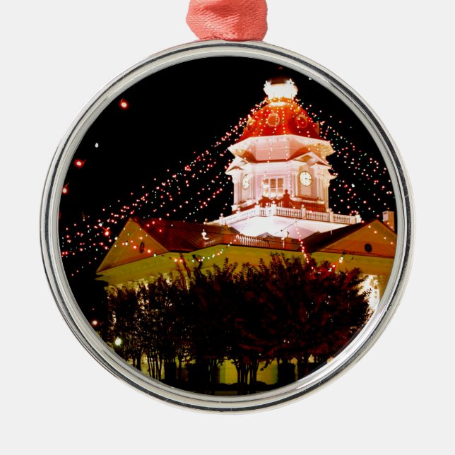 MOULTRIE, GEORGIA METAL ORNAMENT (Front)