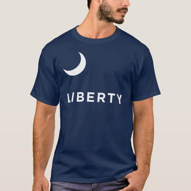 Moultrie Revolutionary Flag - No Border T-Shirt (Front)