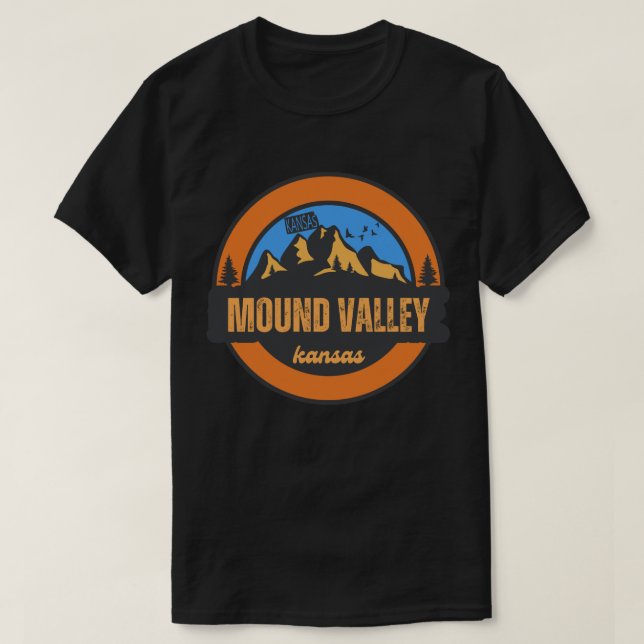 Mound Valley, Kansas T-Shirt (Design Front)