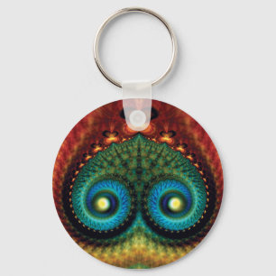 Mounds Fractal Keychain