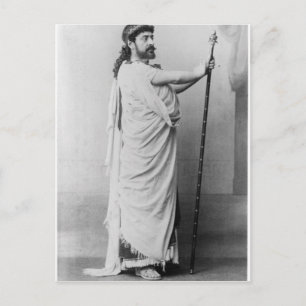 Mounet-Sully as Oedipus in 'Oedipus Rex' Postcard