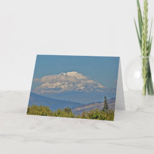 Mount Adams - Carte Art Cadre