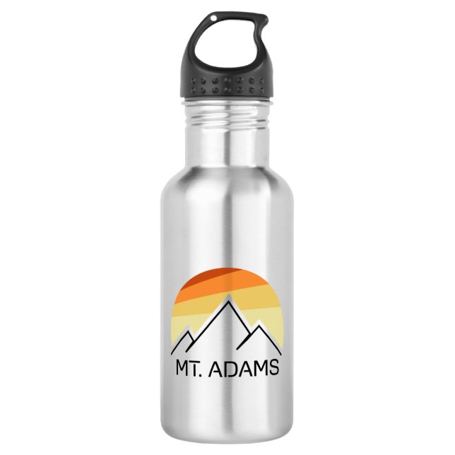 Mount Adams New Hampshire Retro 532 Ml Water Bottle (Front)