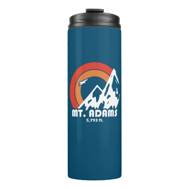 Mount Adams New Hampshire Sun Eagle Thermal Tumbler (Front)