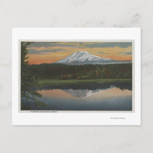 Mount Adams, Washington - View of Mountain Postcard