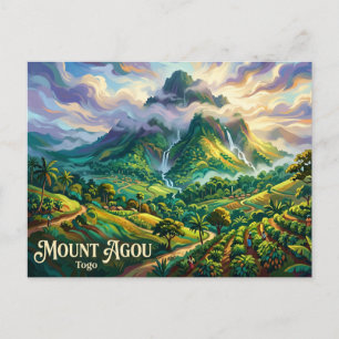 Mount Agou Togo Postcard