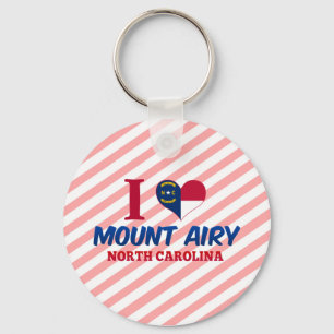 Mount Airy, North Carolina Keychain
