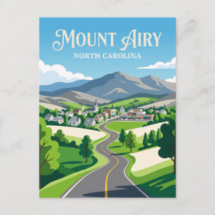 Mount Airy USA Postcard