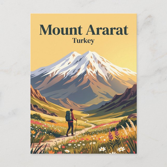 Mount Ararat Turkey Postcard (Front)