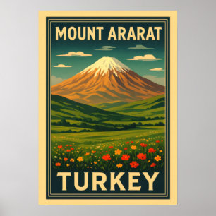 Mount Ararat Turkey V01 Poster