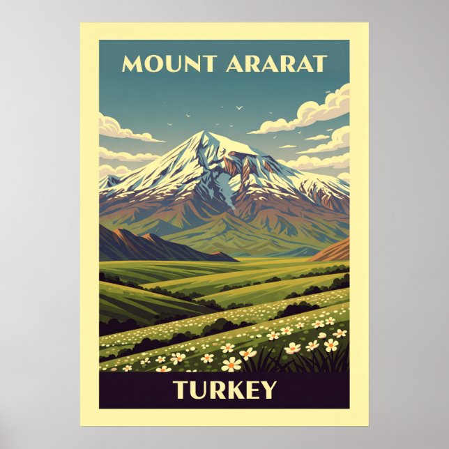 Mount Ararat Turkey V02 Poster (Front)