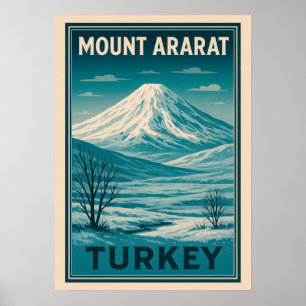 Mount Ararat Turkey V04 Poster
