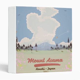 Mount Asama Honshū. Binder