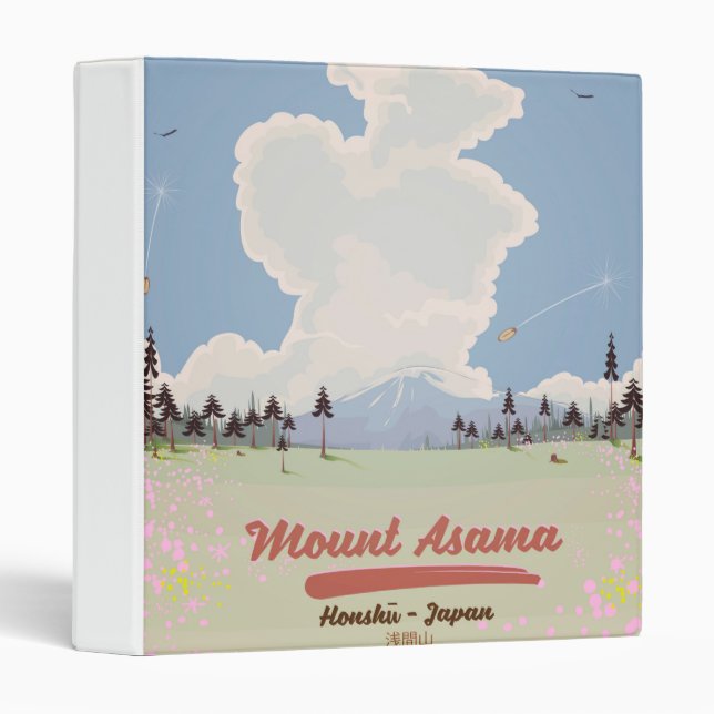Mount Asama Honshū. Binder (Front/Spine)