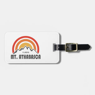 Mount Athabasca Luggage Tag