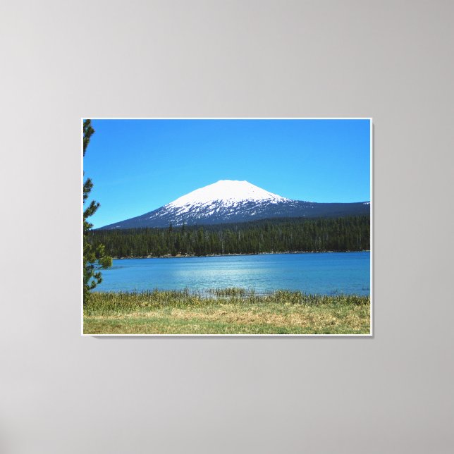 Mount Bachelor, OR Canvas Print (Front)