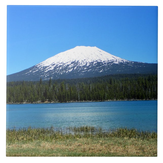 Mount Bachelor, OR Tile (Front)