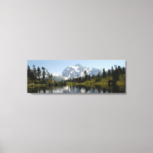 Mount Baker Bellingham WA 36" x 12", 1.5" Canvas Print