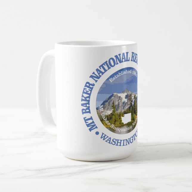 Mount Baker NRA Coffee Mug (Front Left)