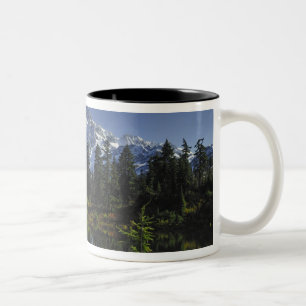 Mount Baker-Snoqualmie National Forest Two-Tone Coffee Mug